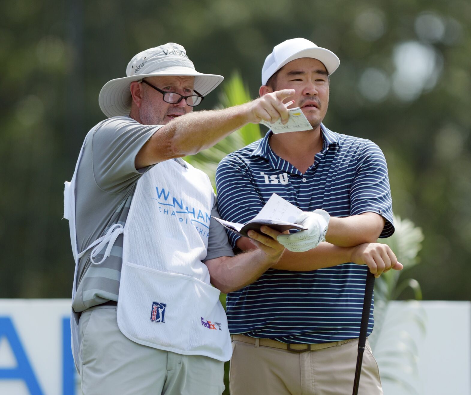 Wyndham Championship first round